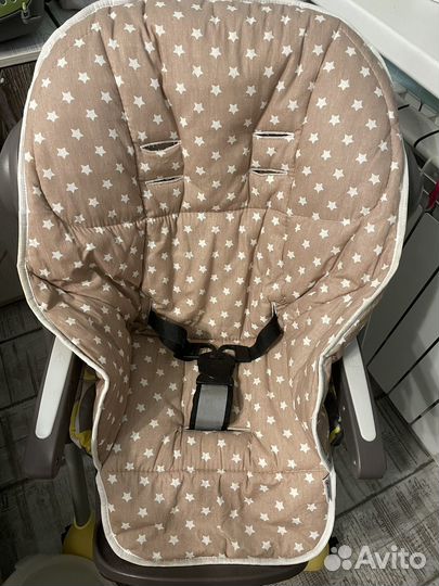 Стульчик для кормления chicco polly magic