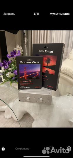 Фоно кабель AudioQuest Turntable Golden Gate