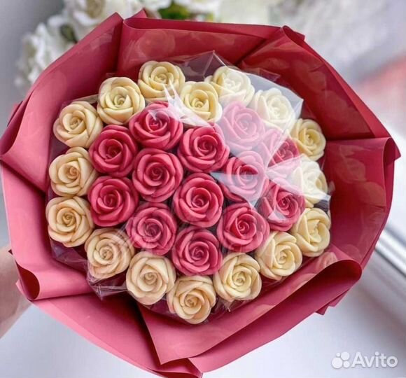 Шоколадные цветы