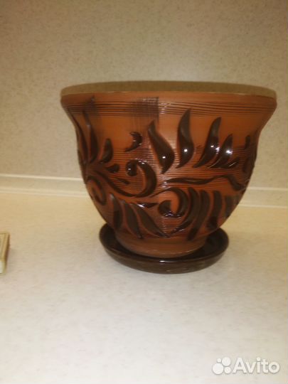 Продаю новые керамические горшки