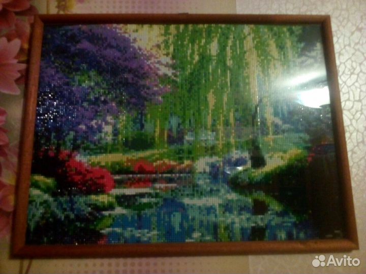 Готовая алмазная вышивка
