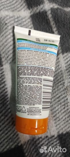 Детский солнцезащитный крем spf 50 garnier