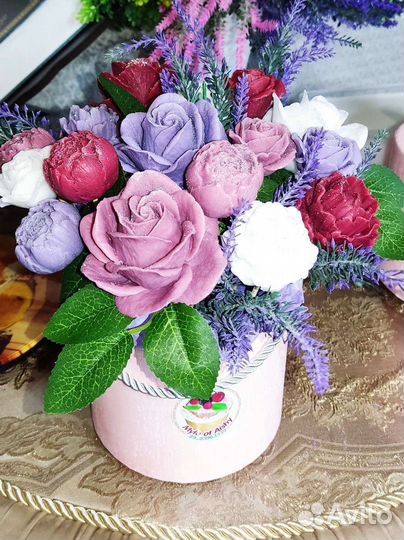 Мыло ручной работы Букет 1500