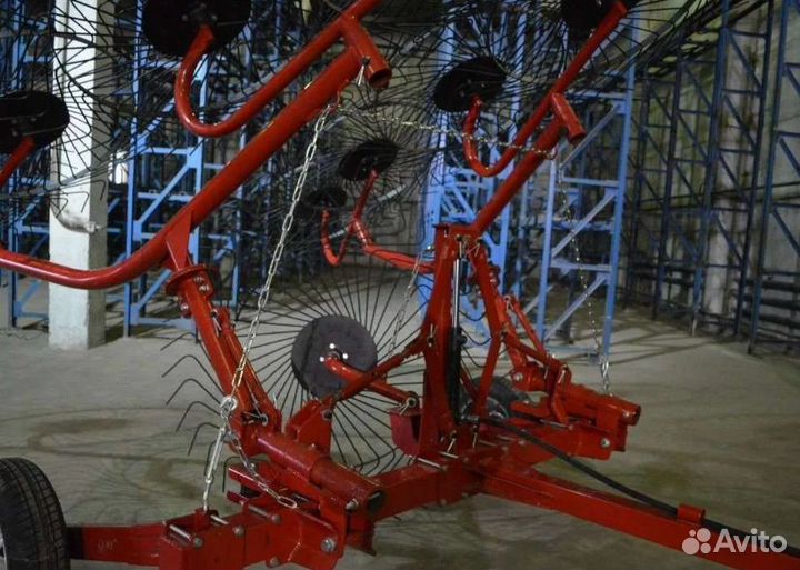 Грабли ворошилки 6-ти метровые / 9-ти колёсные
