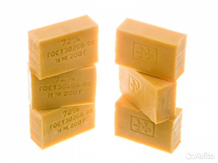 Мыло хозяйственное 72 200гр 6шт