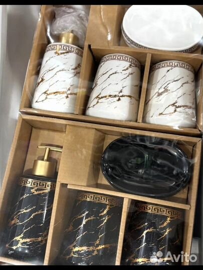 Набор для ванной комнаты из керамики