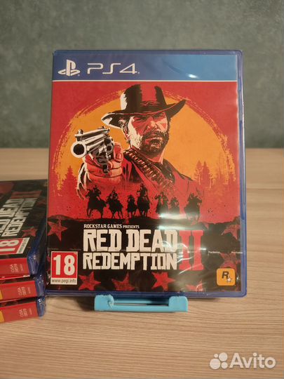 Red dead redemption 2 PS4 (новый, RUS)