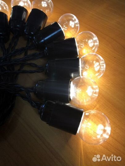 Лампы для ретро гирлянды, лампы для белт-лайта