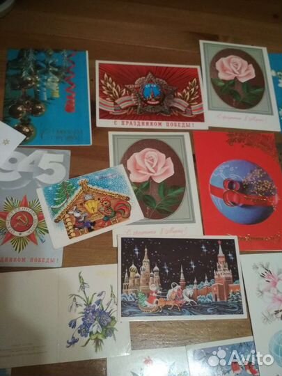 Раритетная открытка СССР (комплектом)