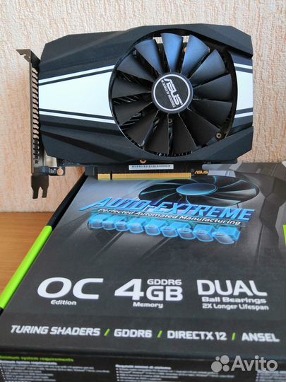 Видеокарта asus GeForce GTX 1650 super