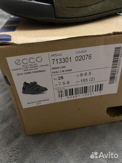 Сандали ecco 25