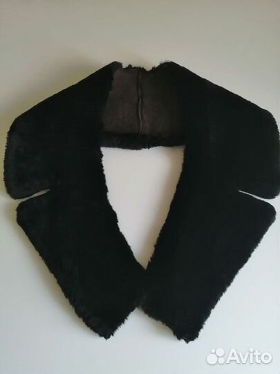 Меховой воротник мутон овчина