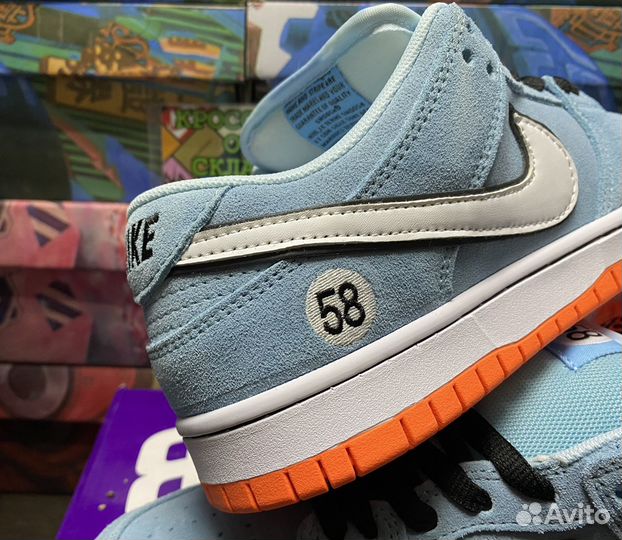 Кроссовки Nike SB Dunk Low Club 58 Gulf. Люкс