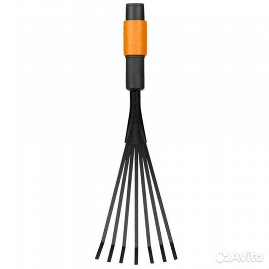 Грабли для газона fiskars QuickFit 1001412, веерны