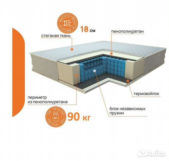 Матрас 120х200