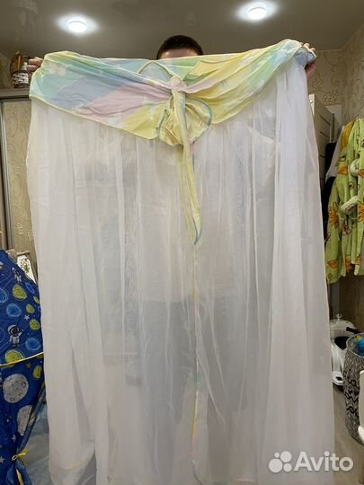 Бортики и балдахин в кроватку