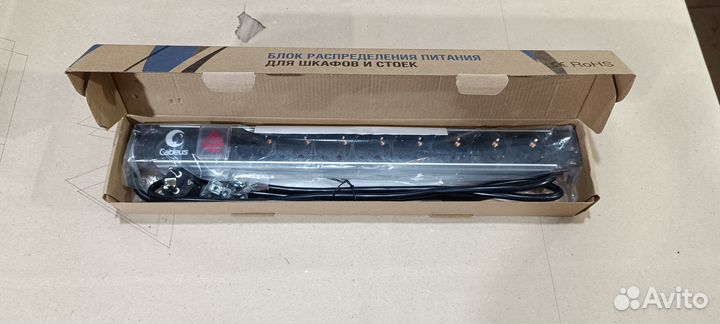 Блок розеток Cabeus PDU-8P-2EU