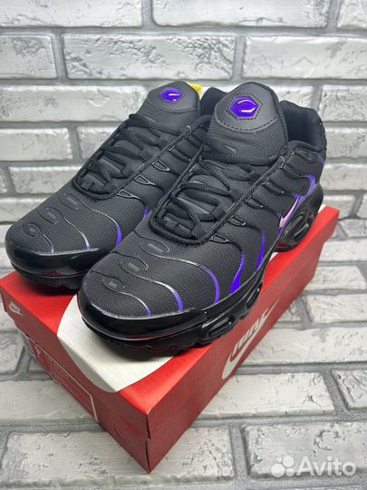 Кроссовки nike air max tn plus black purple 41-46