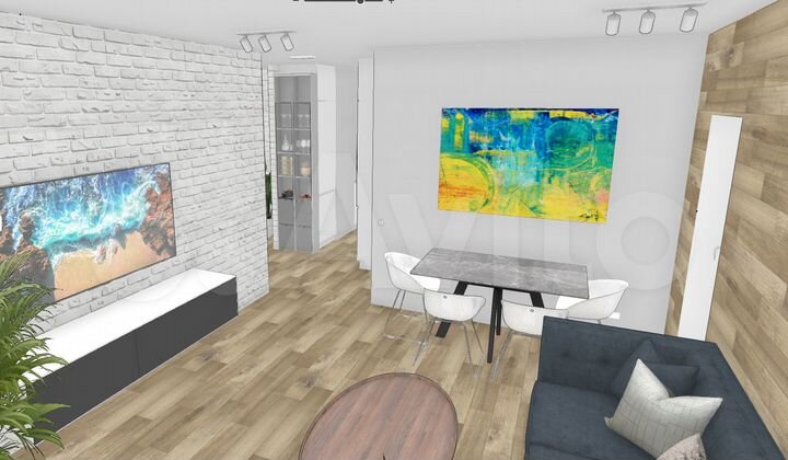 3-к. квартира, 66 м², 19/19 эт.