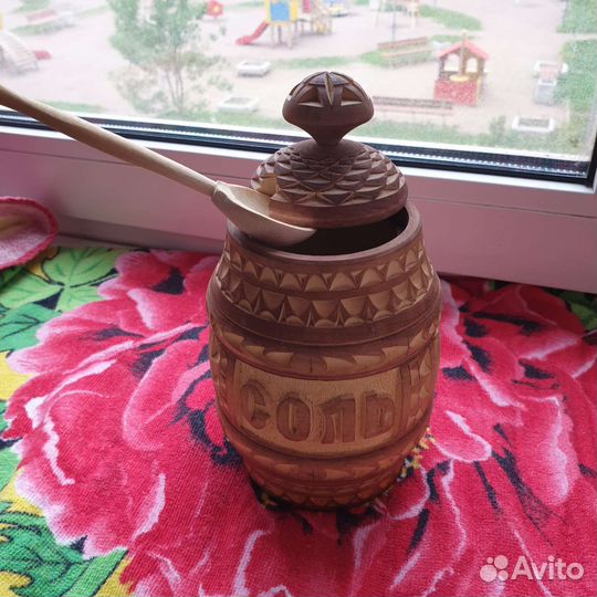 Солонка для соли ручной работы