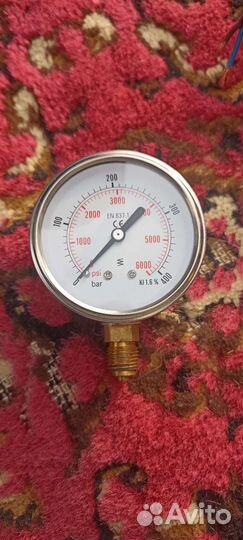 Манометр радиальный