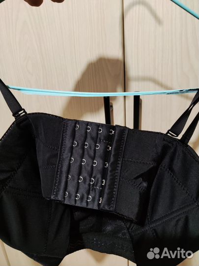 Корсетный топ со стразами