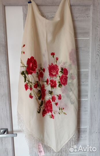 Павловопосадский платок шерсть