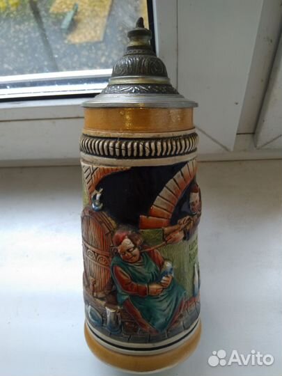 Пивная кружка керамика Германия