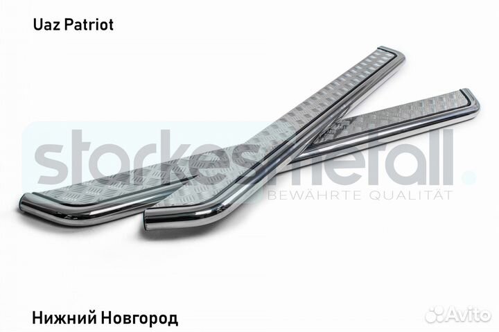 Пороги подножки Uaz Patriot TOR