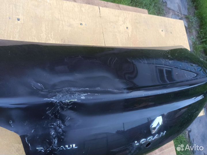 Крышка багажника renault logan 2