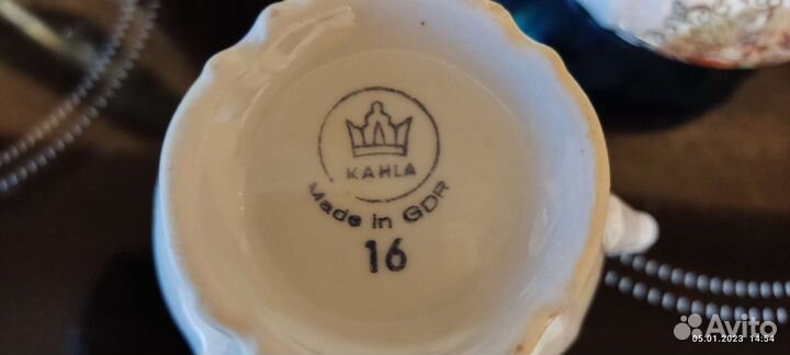 Чайно кофейный сервиз Мадонна гдр