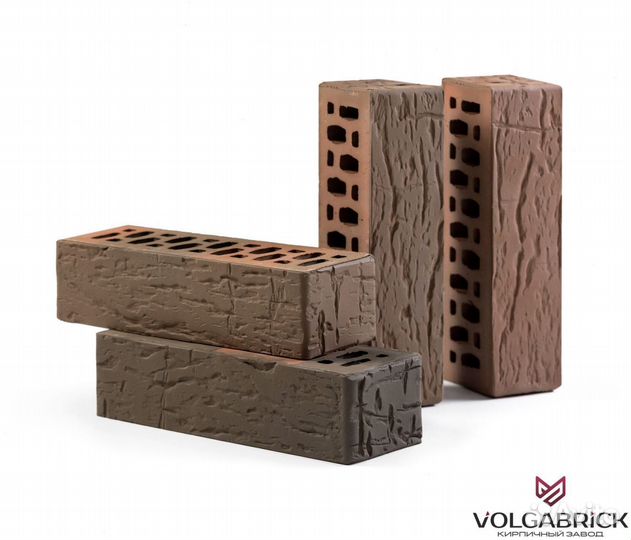 Облицовочный кирпич форматом 0.7NF VolgaBrick
