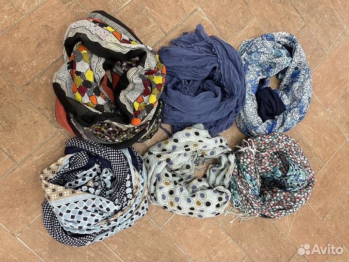 Шарфы платки палантины