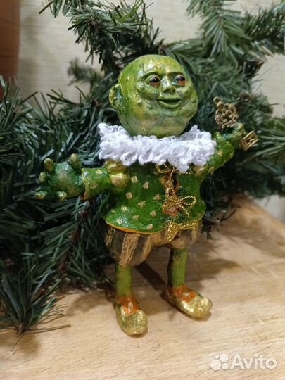 Игрушка ватная Абаж (Жаба)