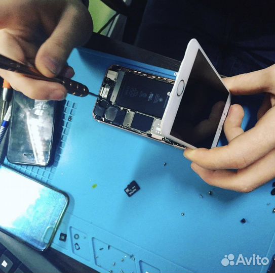 Ремонт телефонов планшетов ноутбуков очков часов