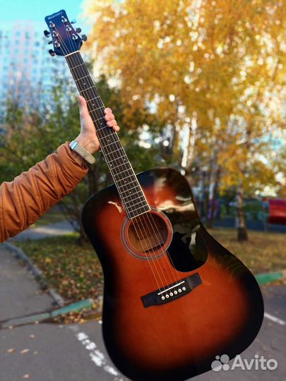 Акустическая гитара - Martinez FAW-702 VS