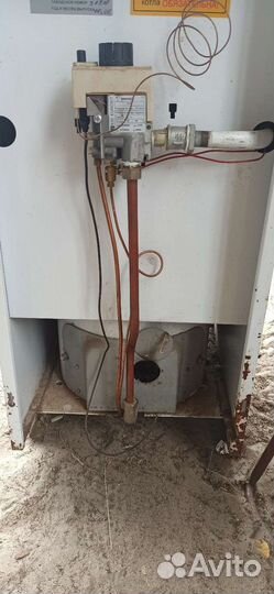 Газовый котел напольный бу