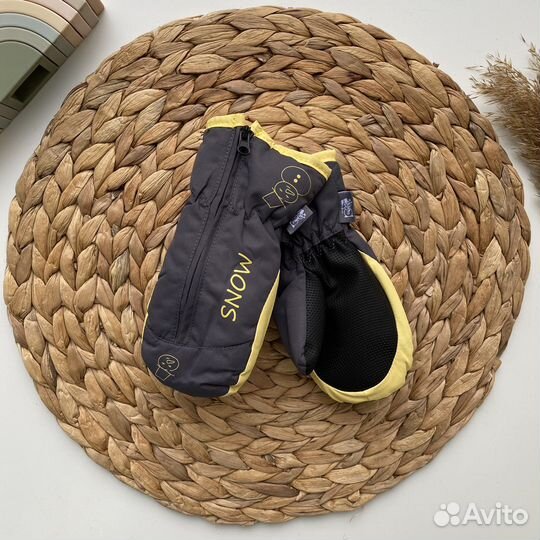 Новые детские варежки на молнии