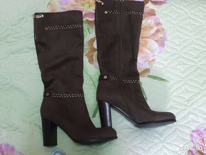 Сапоги осень весна женские 38 новые