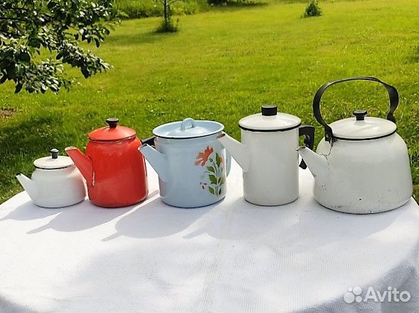 Эмалированная посуда СССР