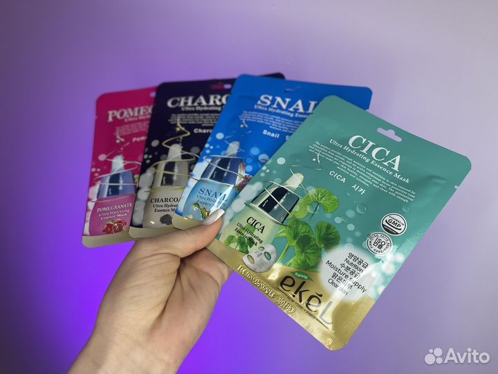 Корейские тканевые маски для лица