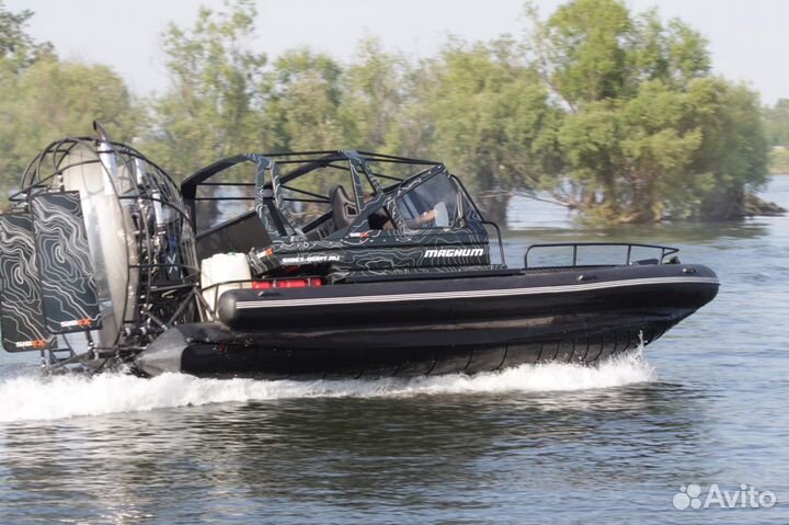 Аэролодка SibEX Magnum 600 л.с Завод twin turbo