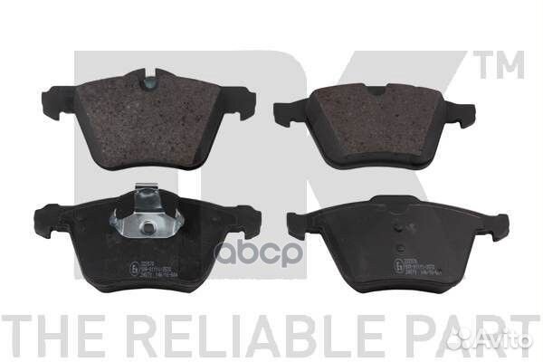 Колодки пер.ford galaxy 08-15/volvo S60 II