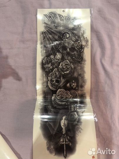 Тату переводная