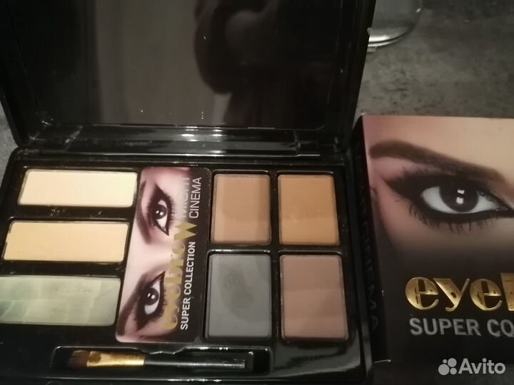 Палитра теней Smoky Eyes, тушь