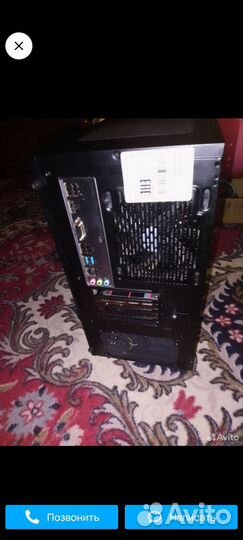 Игровой компьютер с монитором