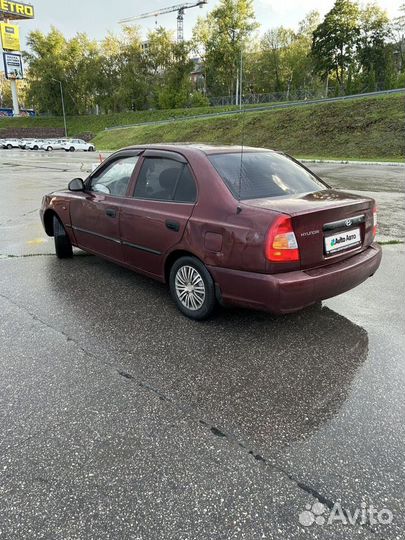 Hyundai Accent 1.5 МТ, 2008, 216 737 км