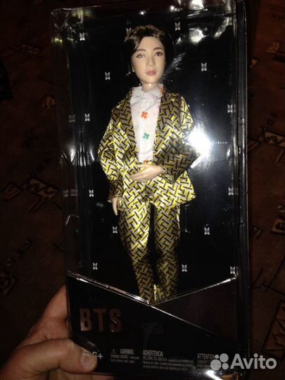 BTS Шуга коллекционная шарнирная кукла