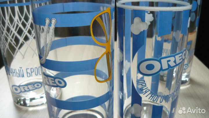 Бокалы фирменные от Oreo