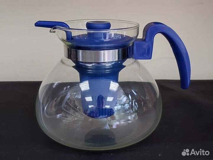 Чайник заварочный стеклянный 2 л